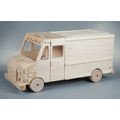 12" Wood Step Van Delivery Truck